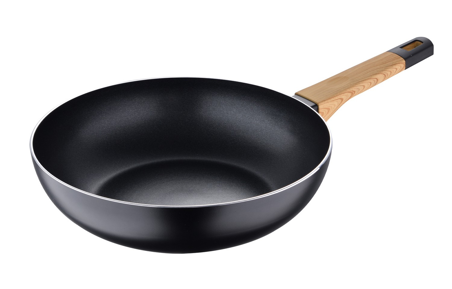 Wok panvica Earth Black, 28 cm