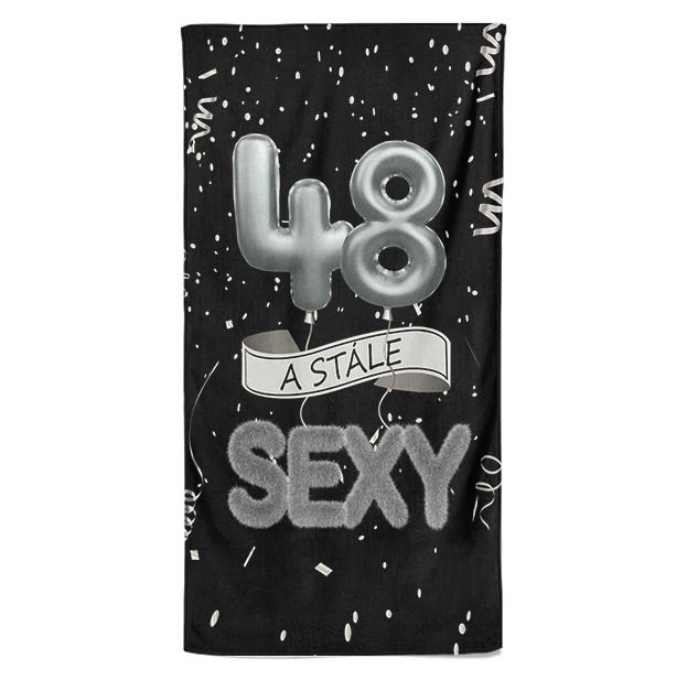 Osuška Stále sexy – čierna (vek: 48)