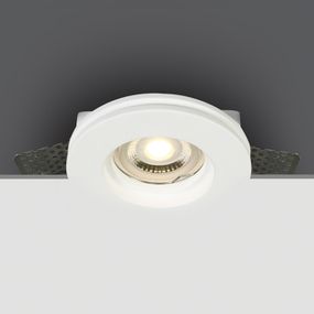 Moderné svietidlo ONE LIGHT sádrové vstavané svietidlo 10105GT1