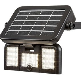 Rabalux venkovní solární svítidlo Lihull LED 9,6W černá IP44 77020