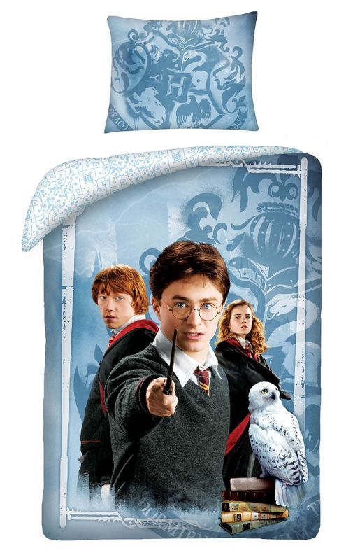 Detské obliečky 140x200 HARRY POTTER blue