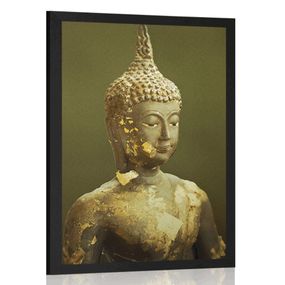 Plagát Budha a jeho odraz - 40x60 black