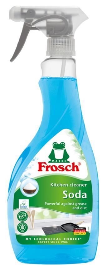 Čistič Frosch, na kuchyňu, s prírodnou sódou, 500 ml