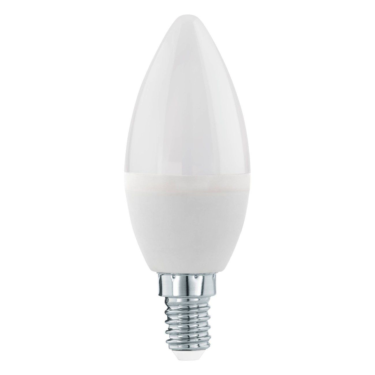 EGLO 110124 LED žiarovka E14 C37 sviečka 7,5W/60W 806lm 3000K biela DIM stmievateľná