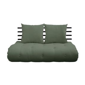 Variabilná pohovka Karup Design Shin Sano Black/Olive Green