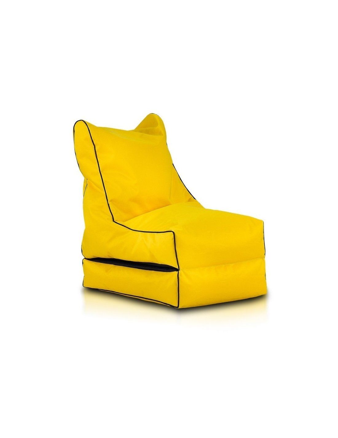 Supplies FUMIKO tkaný sedací vak polyester - žltý