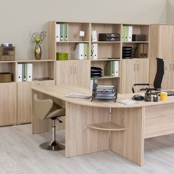 Rohový regál rea office r30 - wenge