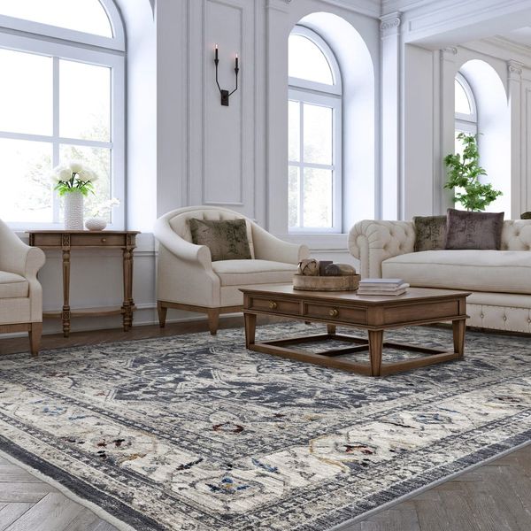 Antracitový koberec 120x166 cm Sovereign – Asiatic Carpets