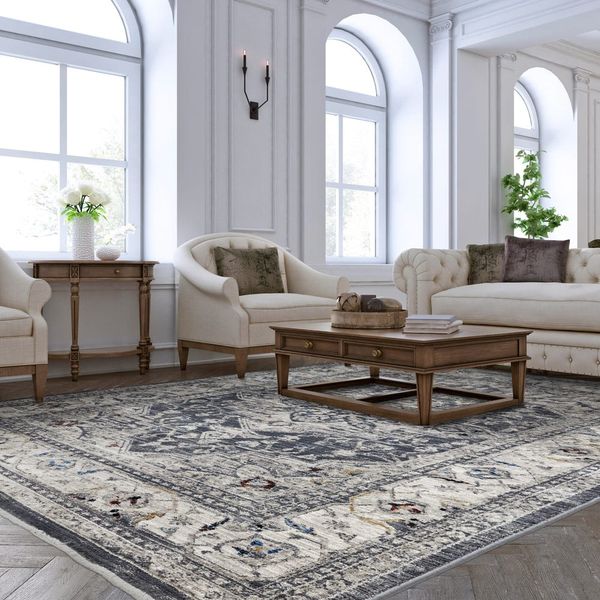 Antracitový koberec 160x240 cm Sovereign – Asiatic Carpets