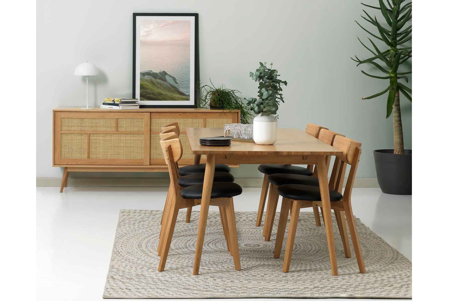 Furniria Dizajnový jedálenský stôl Tallys 190 cm prírodný dub