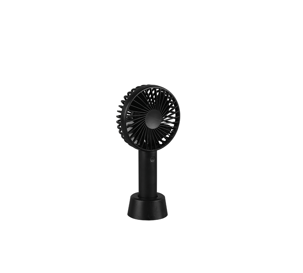 TRIO R042-02 WINDY stolný ventilátor čierny, nabíjacia batéria, USB