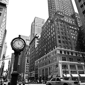 New York hodiny - fototapeta FS0036