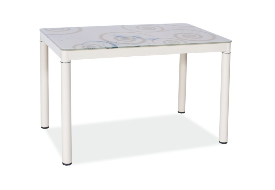 Signal Jedálenský stôl DAMAR | 100x60 cm Farba: Krémová