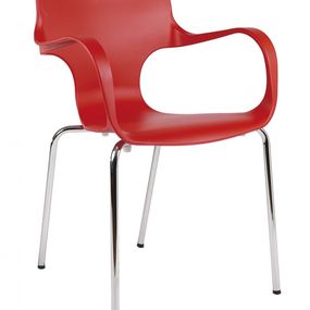 ANTARES konferenčná stolička MARIA červená