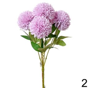 Kytica chryzantéma x5 45cm fialová 202399F