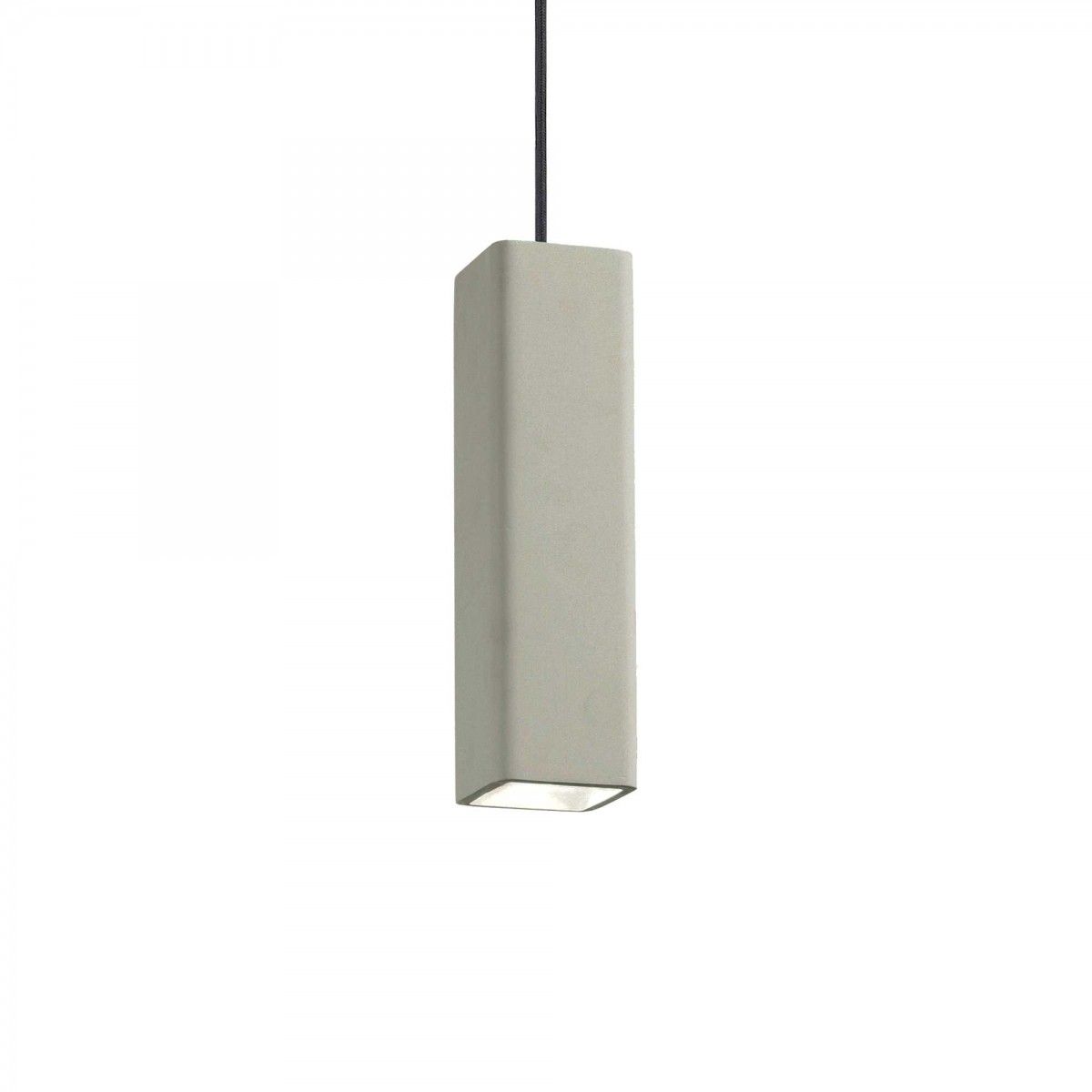 Ideal Lux 150673 závesné stropné svietidlo Oak Square 1x35W | GU10 - betón