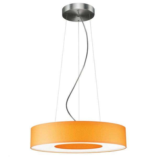 Hufnagel Závesné LED svetlo Donut stmievateľné 34W oranžové, Obývacia izba / jedáleň, oceľ, chinc, 34W