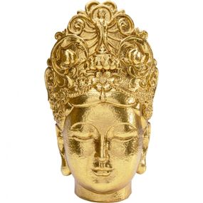 KARE Design Soška Busta Hlava bohyně - zlatá, 39cm