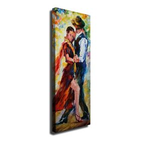 Nástenný obraz na plátne Dance, 30 × 80 cm