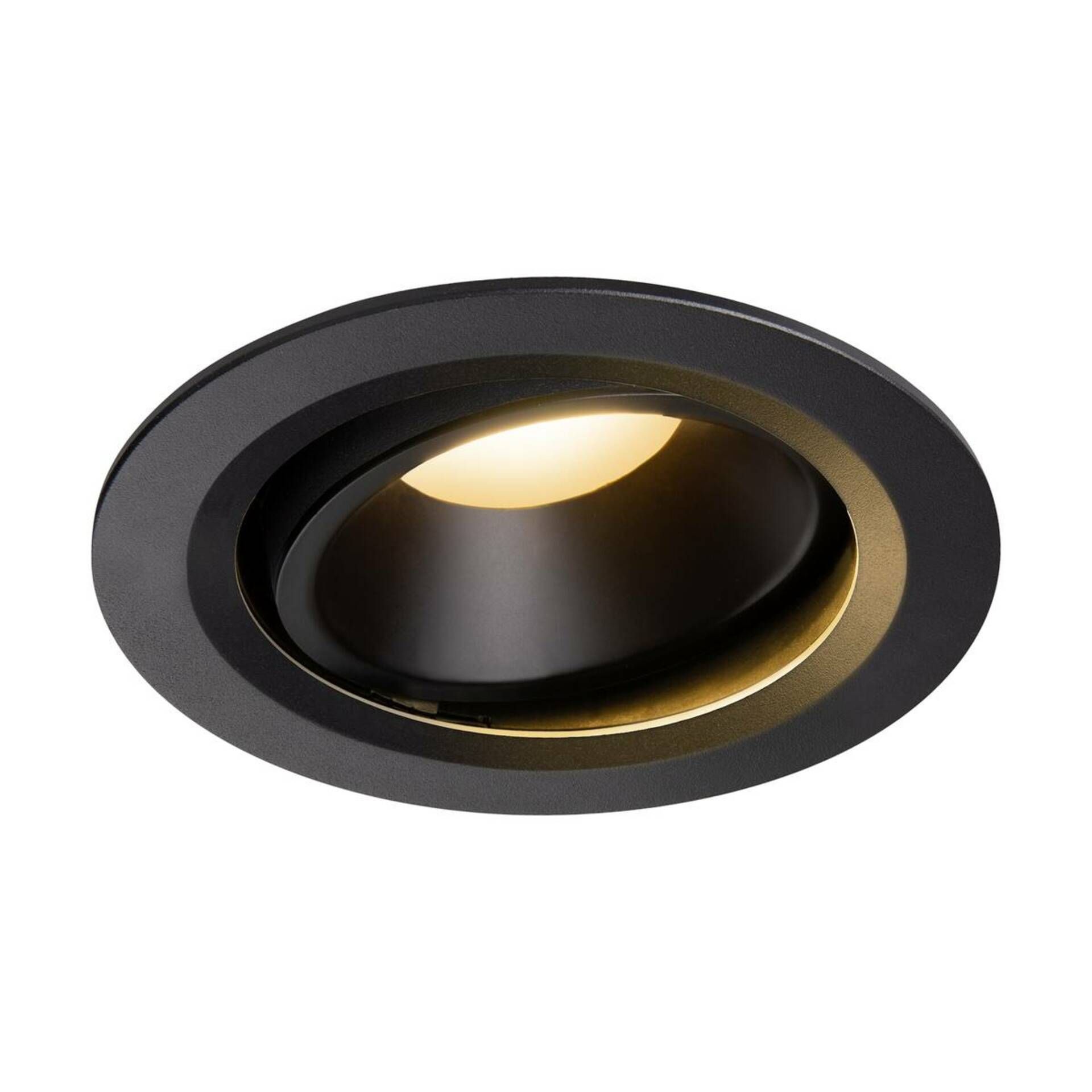 SLV BIG WHITE NUMINOS MOVE DL L vnitřní LED zápustné stropní svítidlo černá/černá 2700 K 40° otočné a výkyvné 1003628