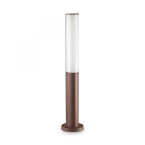 Ideal Lux 269153 LED záhradnéý stĺpik Etere 1x10,5W | 720L | 3000K - hnedá