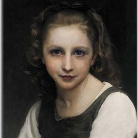 Portrait of a Young Girl zs17418 - reprodukcia