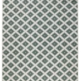 NORTHRUGS - Hanse Home koberce Kusový koberec Twin-Wendeteppiche 103125 grün creme - 160x230 cm