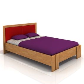 Manželská posteľ 160 cm Naturlig Manglerud High BC (buk) (s roštom)