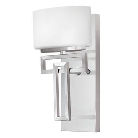 HINKLEY Priamočiaro navrhnuté kúpeľňové svietidlo Lanza, Kúpeľňa, kov, sklo, G9, 40W, L: 18.4 cm, K: 30.5cm