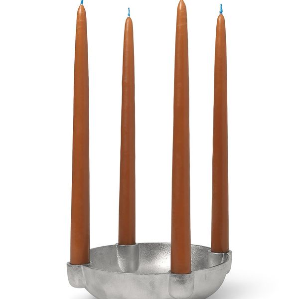 ferm LIVING Sviečka Dipped Candles Amber - set 2 ks