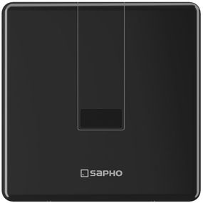 SAPHO - Automatický infračervený splachovací ventil pre pisoár 6V (4xAA), čierná PS006B