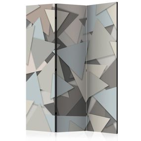 Paraván Geometric Puzzle Dekorhome 135x172 cm (3-dielny)