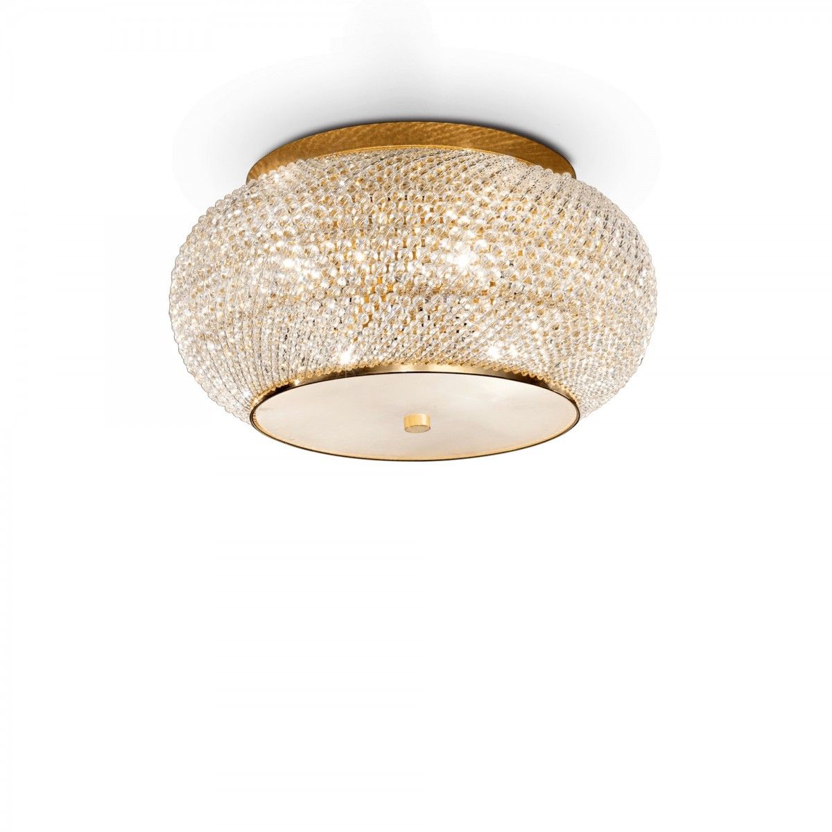 prisadené stropné svietidlo Ideal lux PASHA 100807 - zlatá