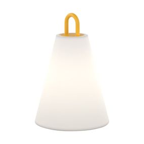 Wever & Ducré Lighting WEVER DUCRÉ Costa 1.0 dekoračná LED opál/žltá, polyetylén, 2.5W, K: 35cm