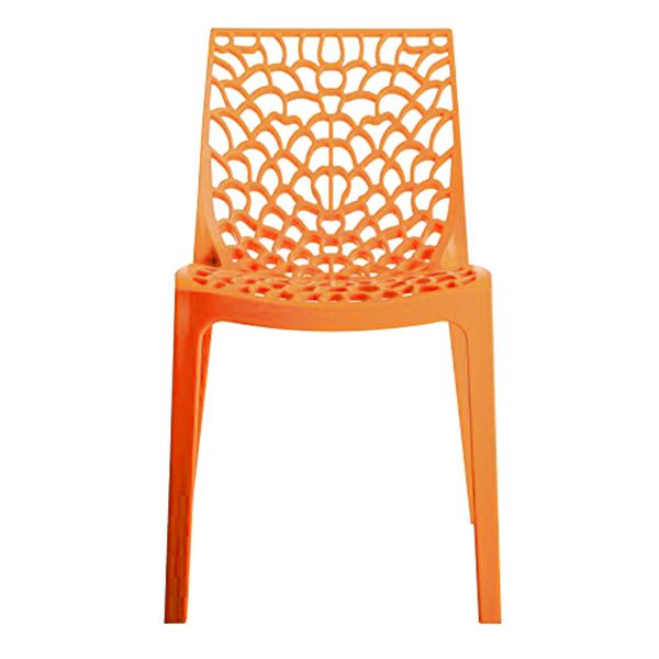 Sconto Jedálenská stolička GRUVYER oranžová