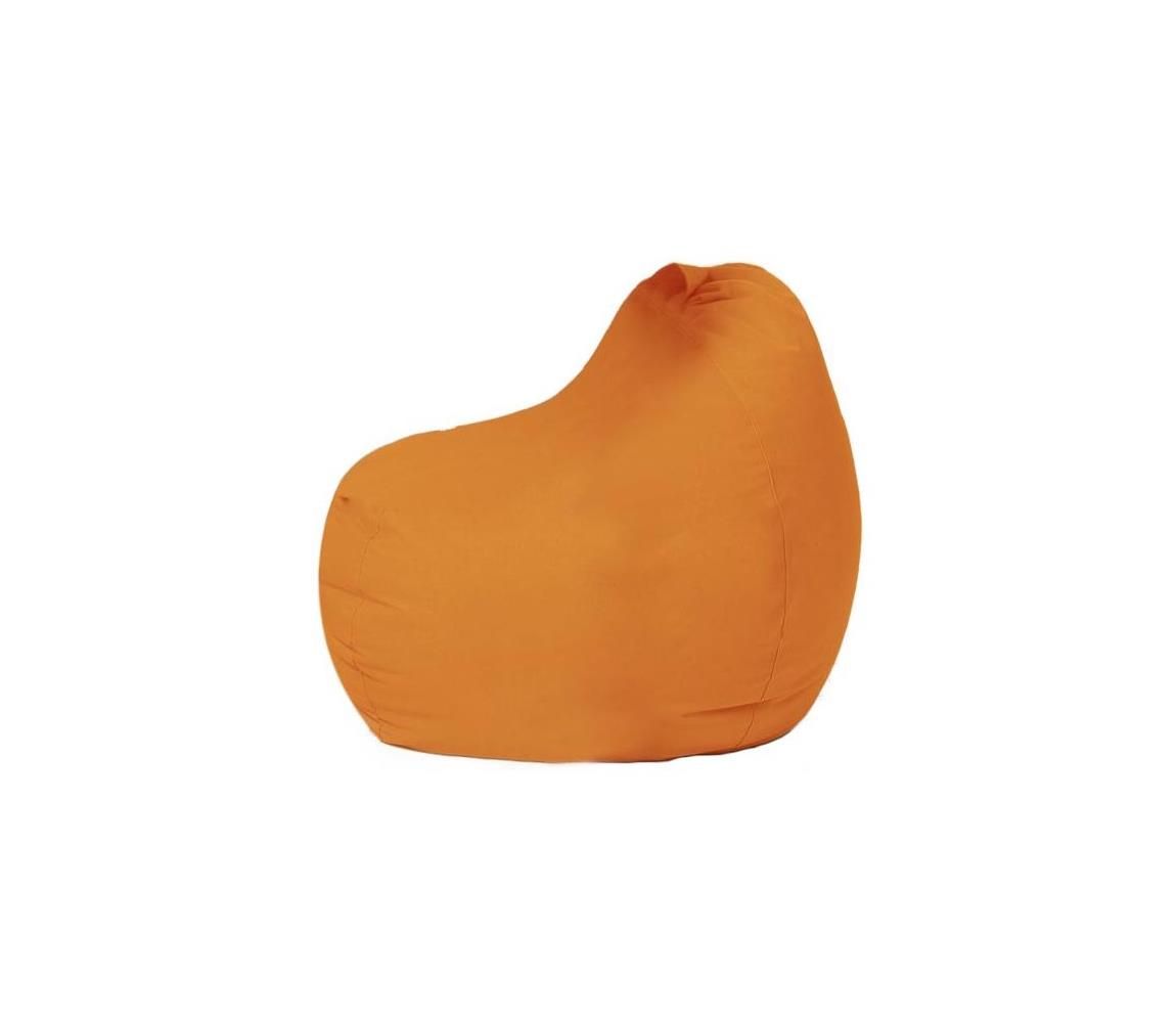 Sedací vak 60x60 cm oranžová