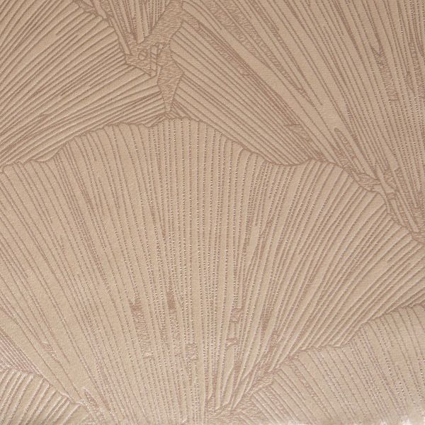 DomTextilu Elegantný zamatový stredový obrus s krásnym vzorom 53862-233367 Béžová