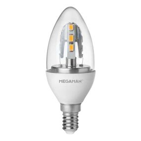 Megaman E14 3, 5W 828 LED Crystal žiarovka sviečka, číra, E14, 3.5W, Energialuokka: G, P: 10 cm