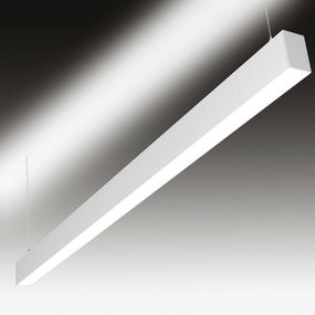 SEC Závěsné LED svítidlo přímé a nepřímé osvětlení WEGA-MODULE2-FAA-DIM-DALI, 36 W, eloxovaný AL, 1130 x 50 x 79 mm, 4000 K, 4760 lm 320-B-502-01-00-SP