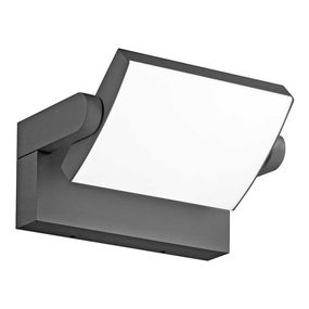 Ideal Lux - LED Vonkajšie nástenné svietidlo SWIPE LED/20,5W/230V antracit