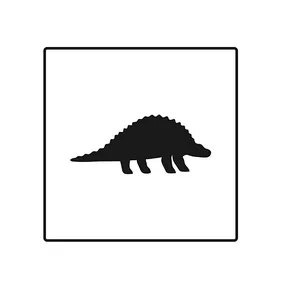 Šablóna Dinosaurus ST405
