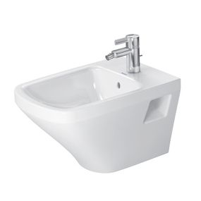 Duravit DuraStyle - Závesný bidet 370x540 mm, biela 2282150000