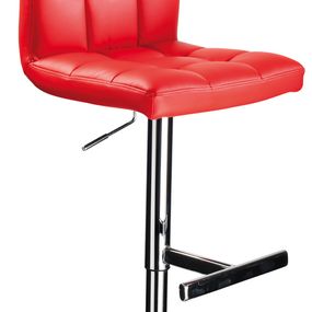 Barová stolička C-105 Krokus červená