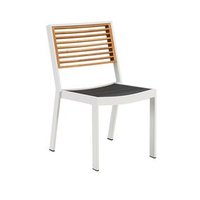 Higold Záhradná jedálenská stolička HIGOLD - York Dining Chair White/Black