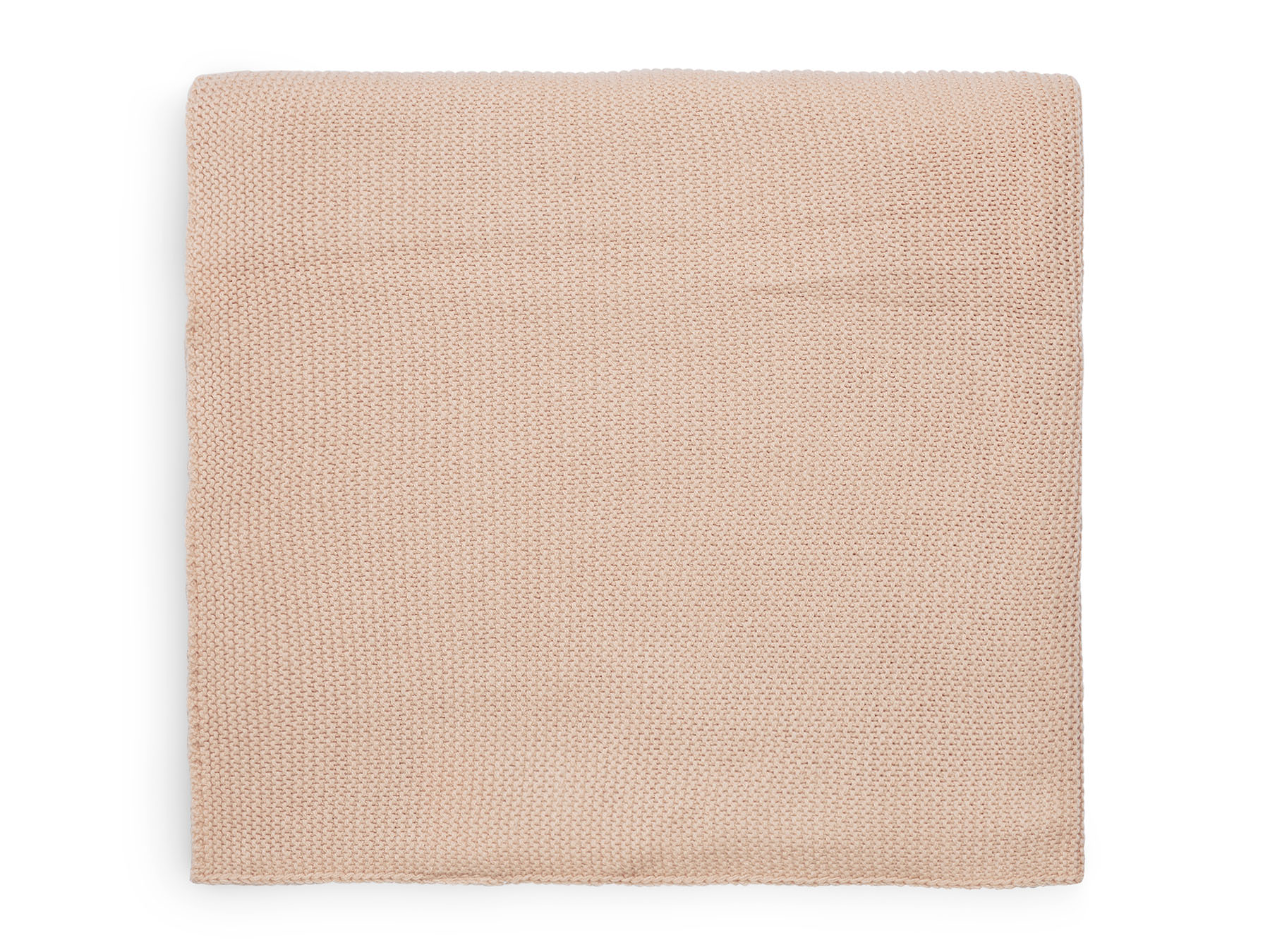 Jollein pletená deka 75x100 cm Basic Knit Pale Pink
