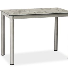 Signal Jedálenský stôl DAMAR 80x60 šedý