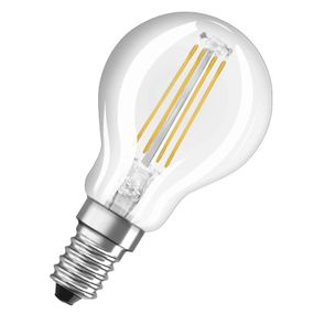 OSRAM LED filament žiarovka E14 4 W teplá biela sada 3, E14, 4W, Energialuokka: E, P: 7.7 cm