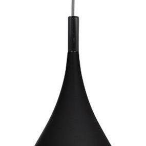 Závěsné svítidlo AZzardo Spell black AZ0288 E27 1x60W IP20 16cm černé