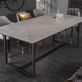 LuxD Keramický jedálenský stôl Kody 200 cm betónový vzor