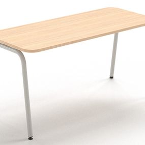 NARBUTAS - Stôl ROUND so zaoblenými rohmi 140x70 - posuvná doska